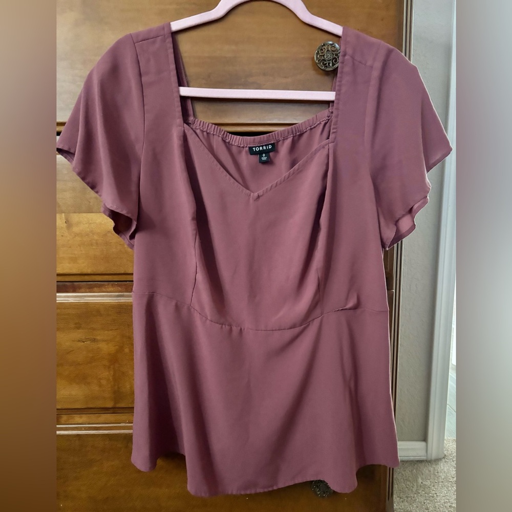 Torrid Women's Mauve Top